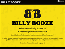 Tablet Screenshot of billybooze.dk